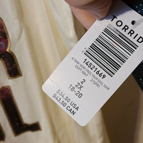 Torrid Active Tank Top NWT - Picture 4 of 5